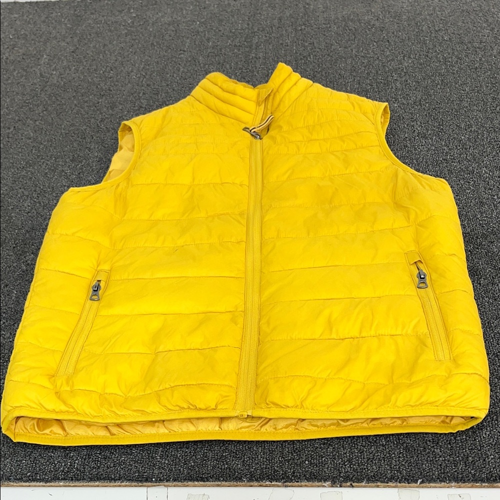 Essentials Yellow Puffer Jacket - image 1